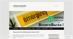 Desktop Screenshot of embouncebacks.com
